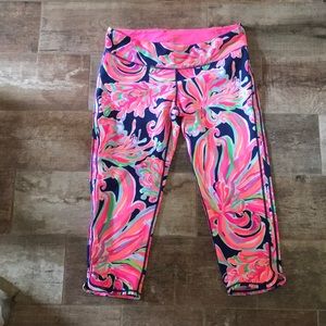 GUC Lilly Pulitzer Leggings - Banana Flambé